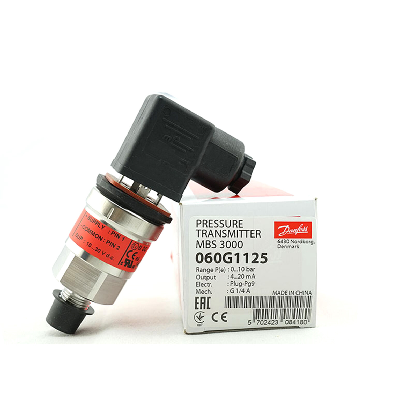 DANFOSS MBS3000 060G1125  Pressure Transmitter New