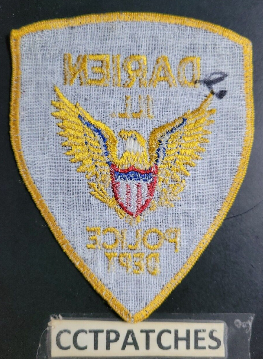 DARIEN, ILLINOIS POLICE SHOULDER PATCH IL