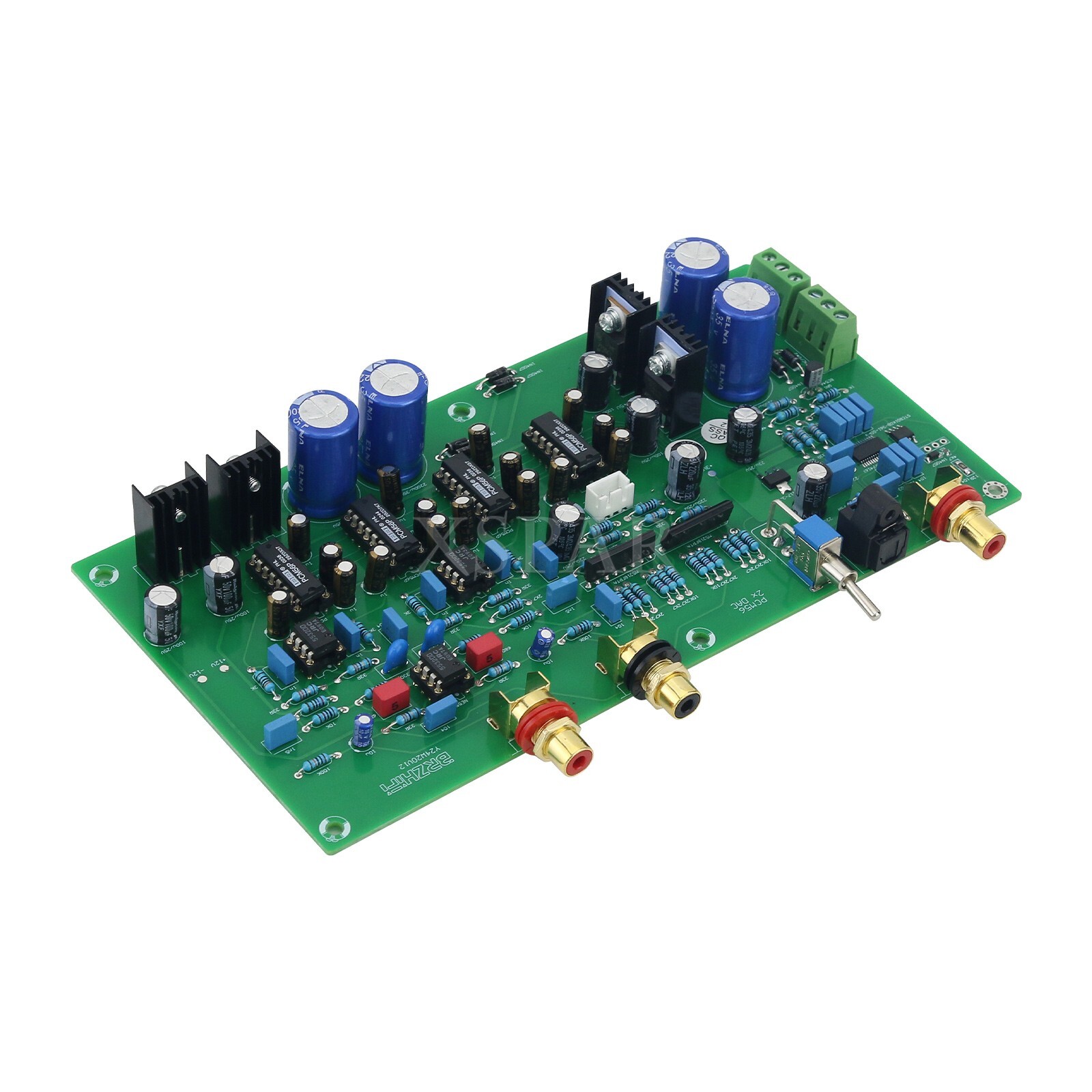 PCM56 HiFi 4-Core Decoder Board Optical Fiber Coaxial Support for 48K-192KHz New