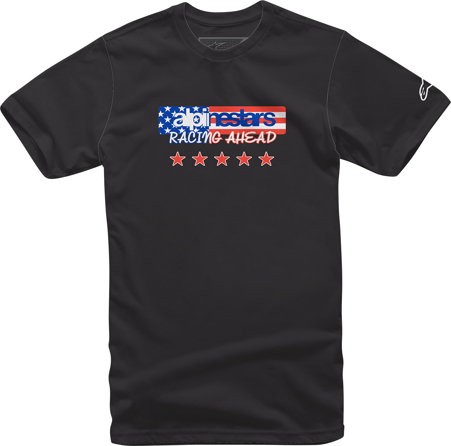 Alpinestars 12137261010XL USA Again T Shirt XL Black