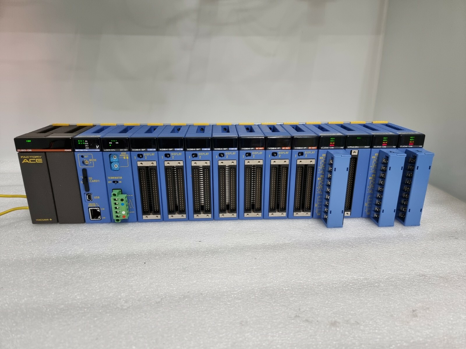 YOKOGAWA PLC F3PU20, F3SP76CPU, F3LD01, F3XD64[4], F3YD64[3], F3CU04[3], F3YP14
