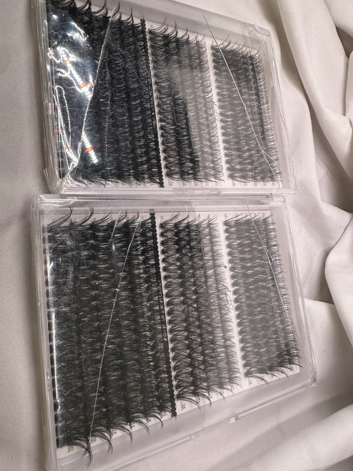 2 - Lash Clusters DIY Extensions Individual Lashes Clusters 40D  50D 100D 0.07D