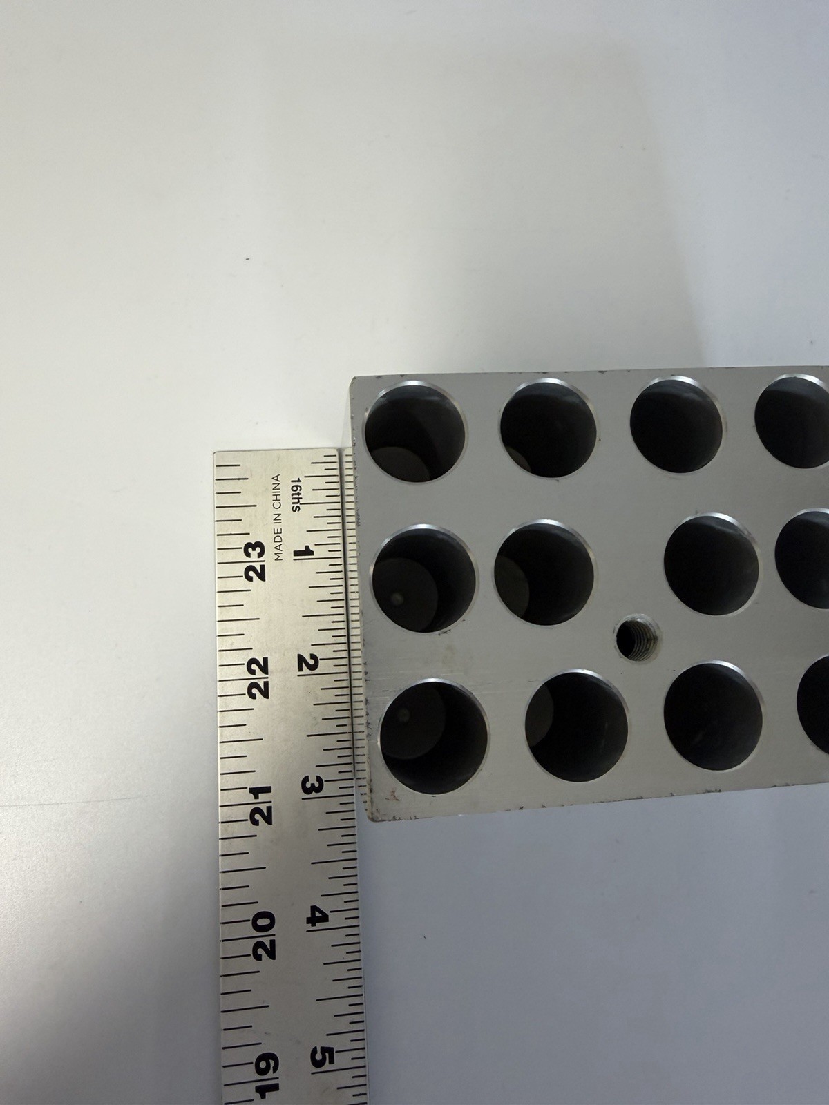 Aluminum Dry Bath Block 15/16 mm