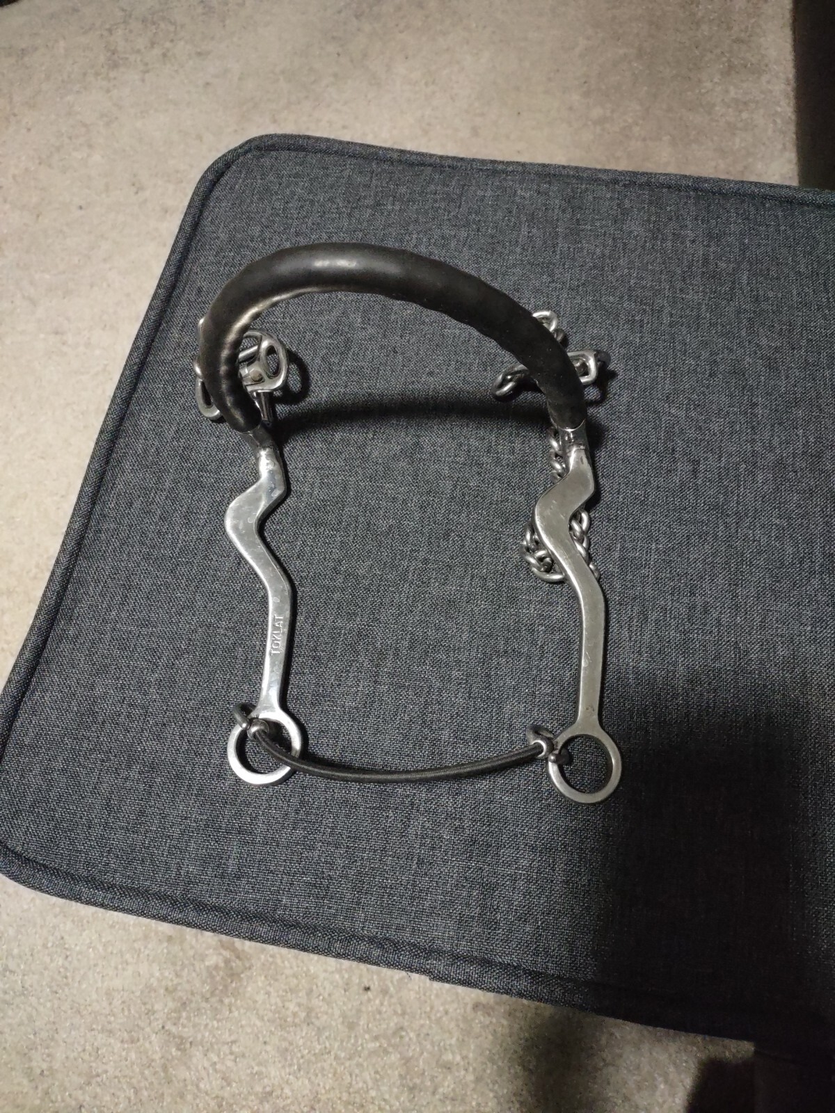 Myler Toklat S Shank Neil Merrill Purchase Plate Rubber Nose Hackamore
