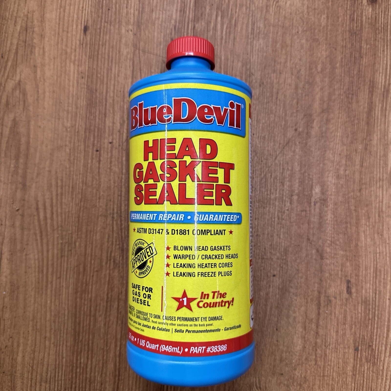 Blue Devil Head Gasket Sealer 32oz NEW