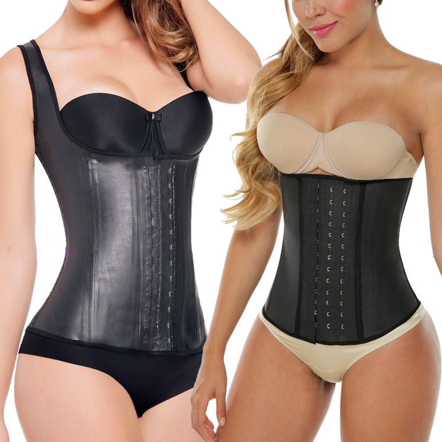 Fajas Reductoras Colombianas Latex Vest Body Shaper Waist Trainer Shapewear Top