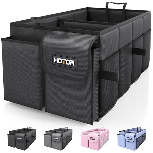 Trunk Organizer - Car Organizer, Foldable Trunk organizer for Medium Black