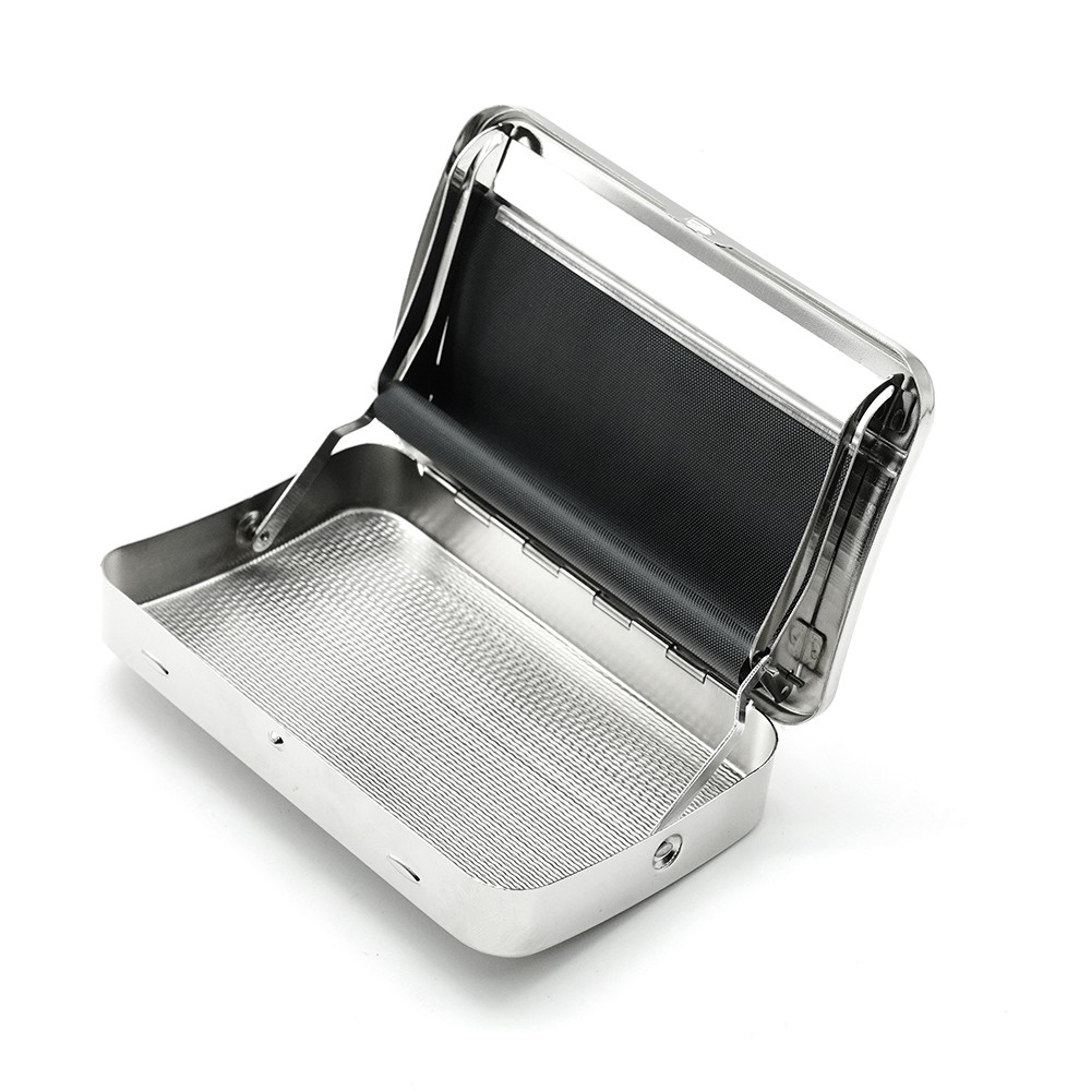 Metal Tobacco Rolling Machine - 110mm Cigarette Roller Case for Automatic