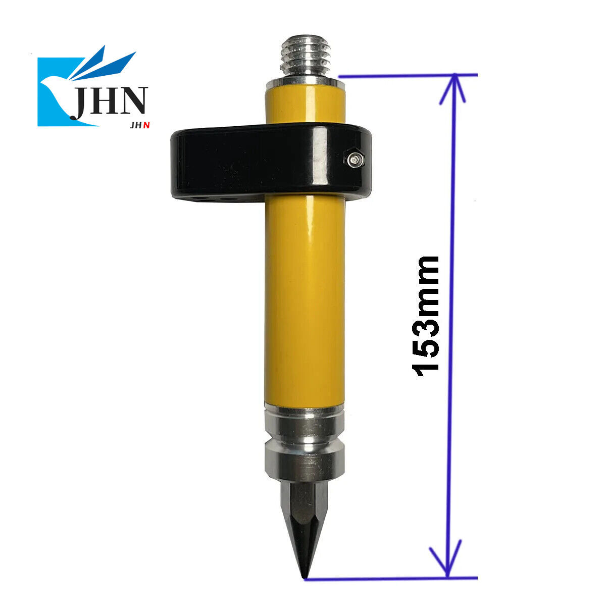 MINI PRISM POLE 153MM With 5/8x11 thread For Prism Total Station GPS