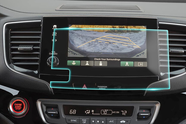 Crystal Clear Screen Protector for 2020 Honda Passport Vehicle Navigation