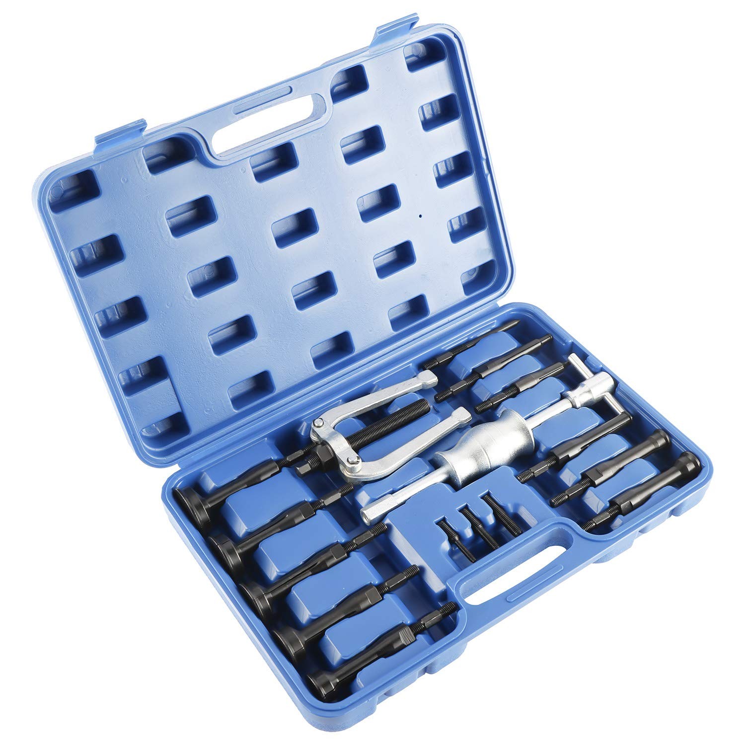 KUNTEC Blind Inner Bearing Race and Seal Puller Hole Remover Extractor Set...