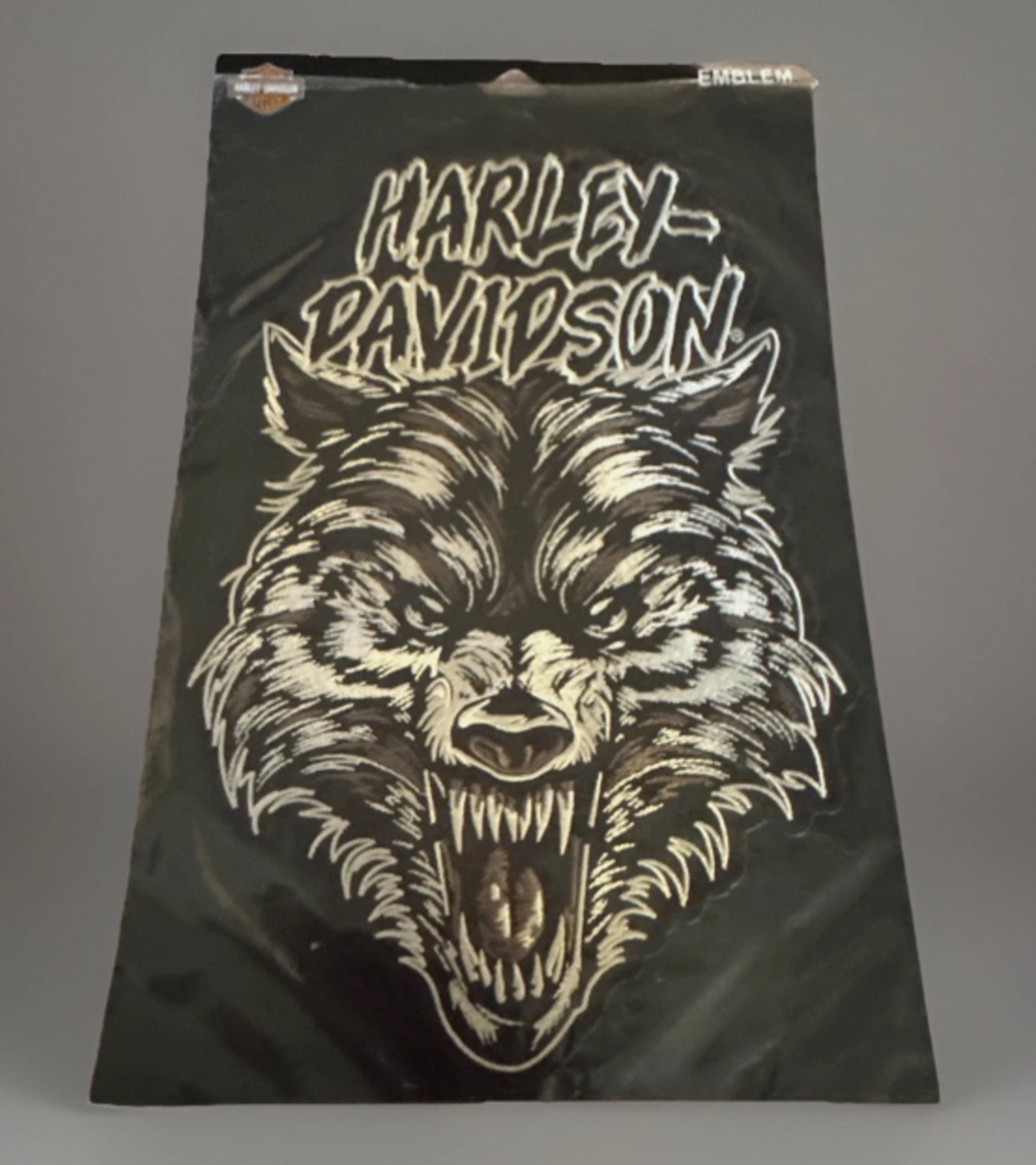 Harley Davidson  Lone Wolf XL Patch  Emblem