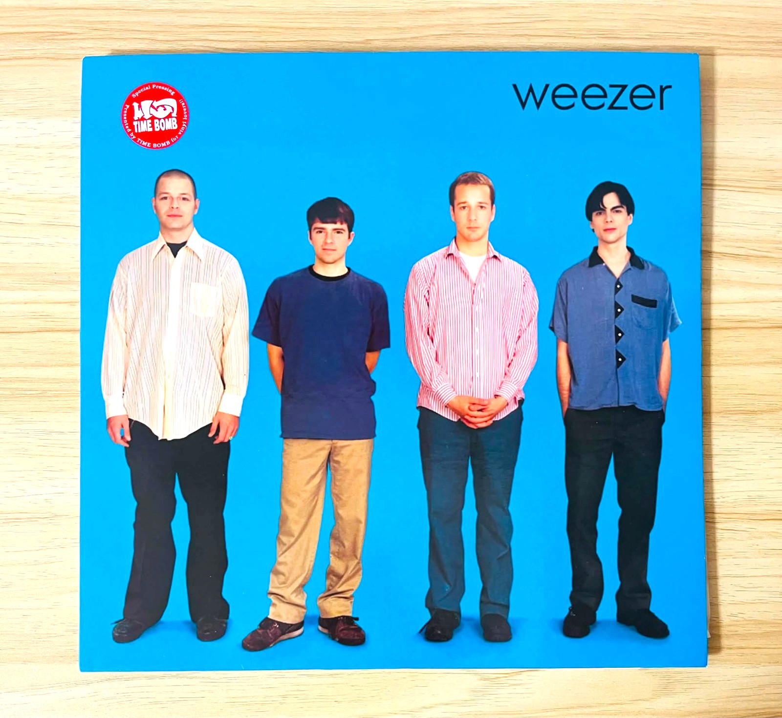 Weezer / Full Body Artwork Weezer 1994 1st Album LP Geffen Records GEF 24629