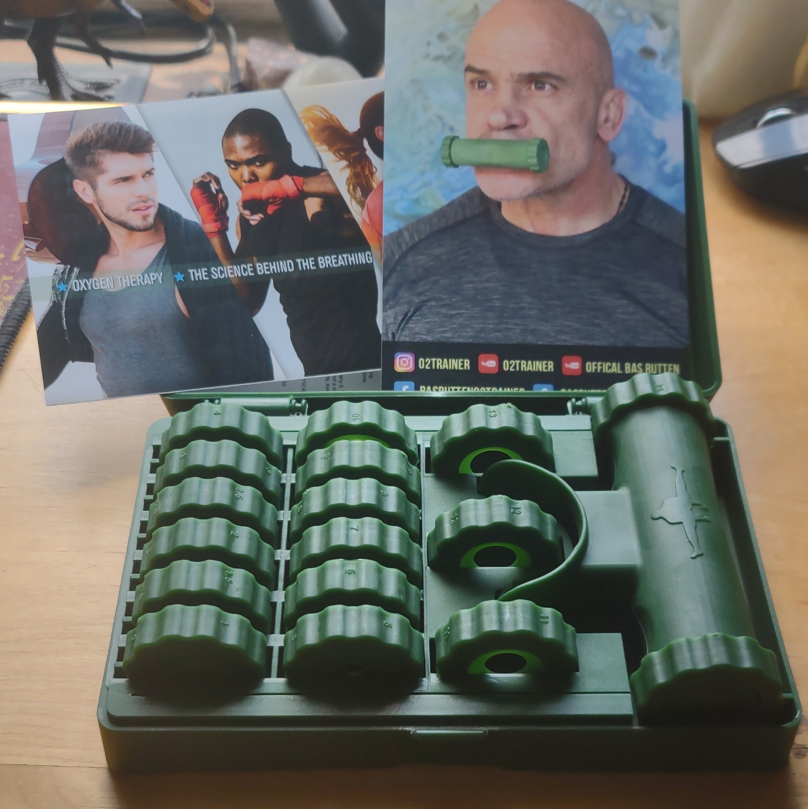O2 Trainer The Original 2.0 Breathing Trainer, Model 2.0 Bas Rutten