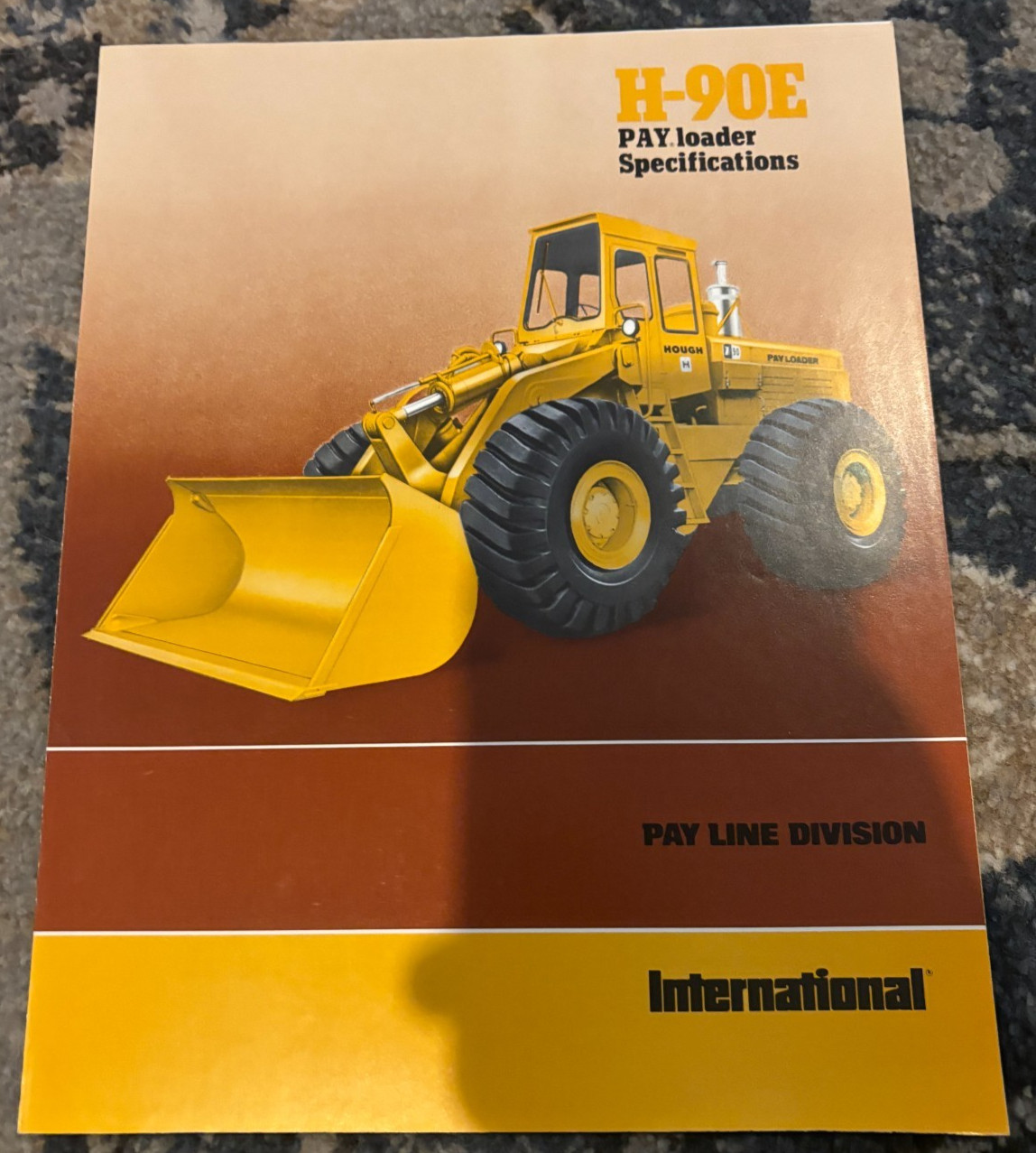 International Harvester H-90E Brochure AMIL25