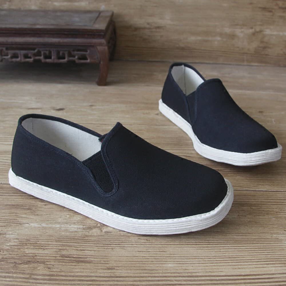 Men Chinese Traditional Cloth Kung Fu Shoes Taichi Shoes