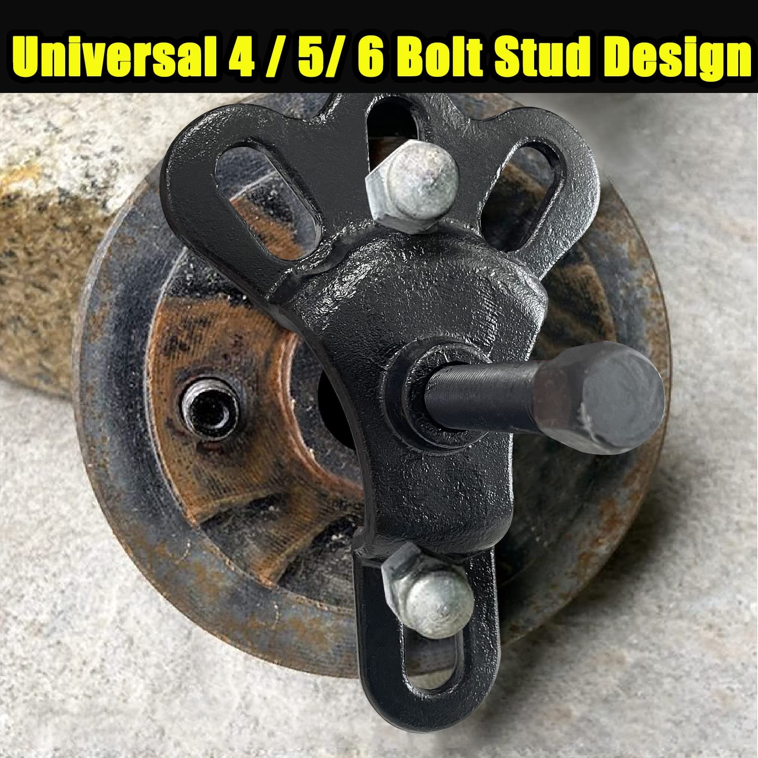 Universal Front Wheel Bearing Puller(Max 4-5/8") & Rear Axle 5/8" *18