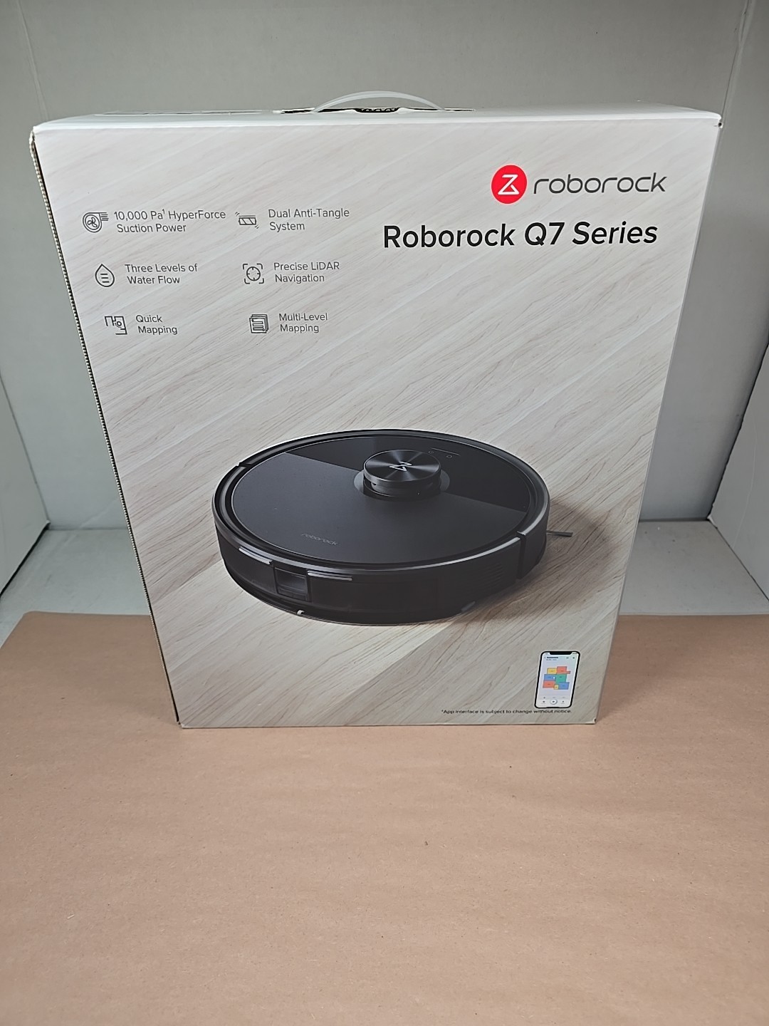 Roborock Q7 M5 Robot Vacuum and Mop Combo, 10,000Pa Hyperforce Suction Sealed