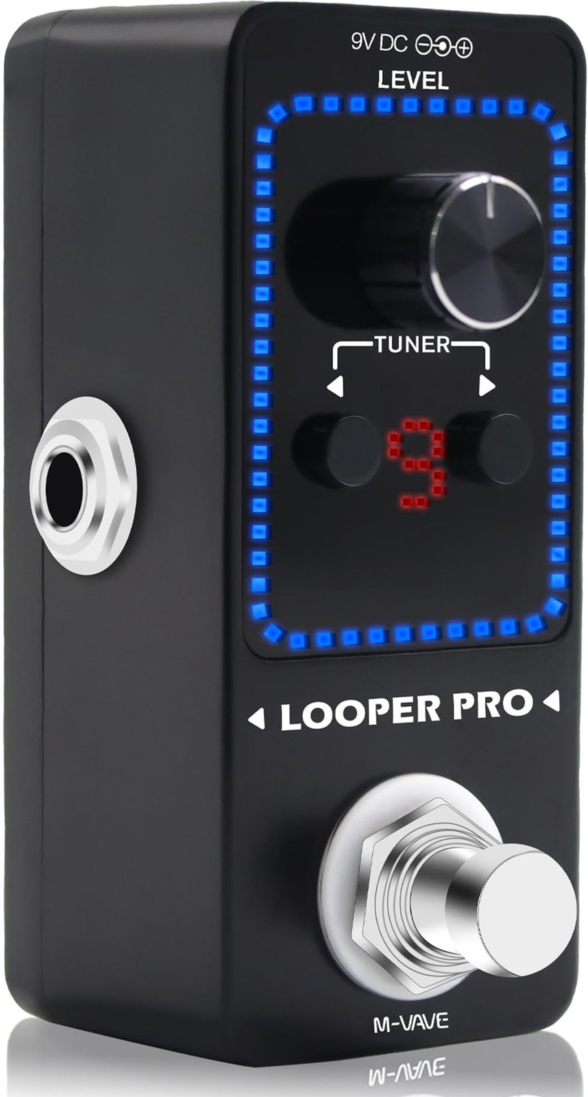 M-VAVE Loop Pedal Pro- 40 Mins Looping Time 9 Loops Professional Guitar Loope...