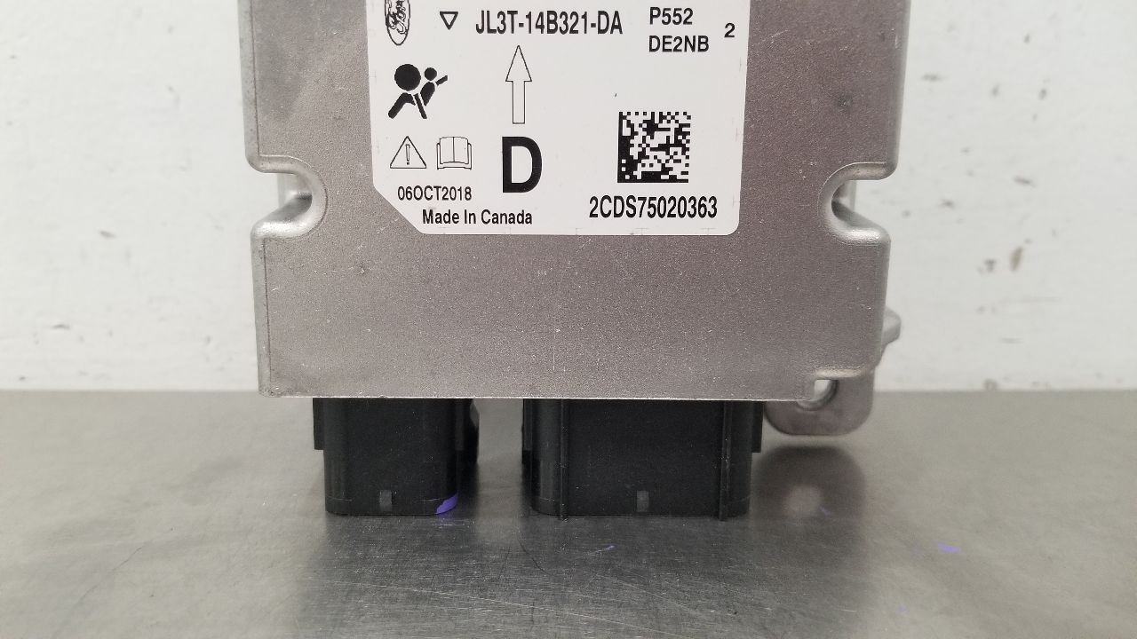 18 FORD F150 DIESEL ENGINE SRS CONTROL MODULE JL3T14B321DA