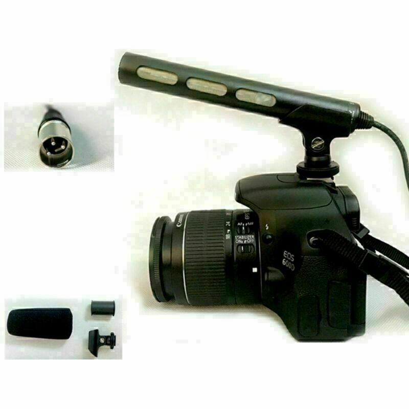 For ECM-XM1 Camera Sharp Directivity Gun Microphones From Japan Accessory