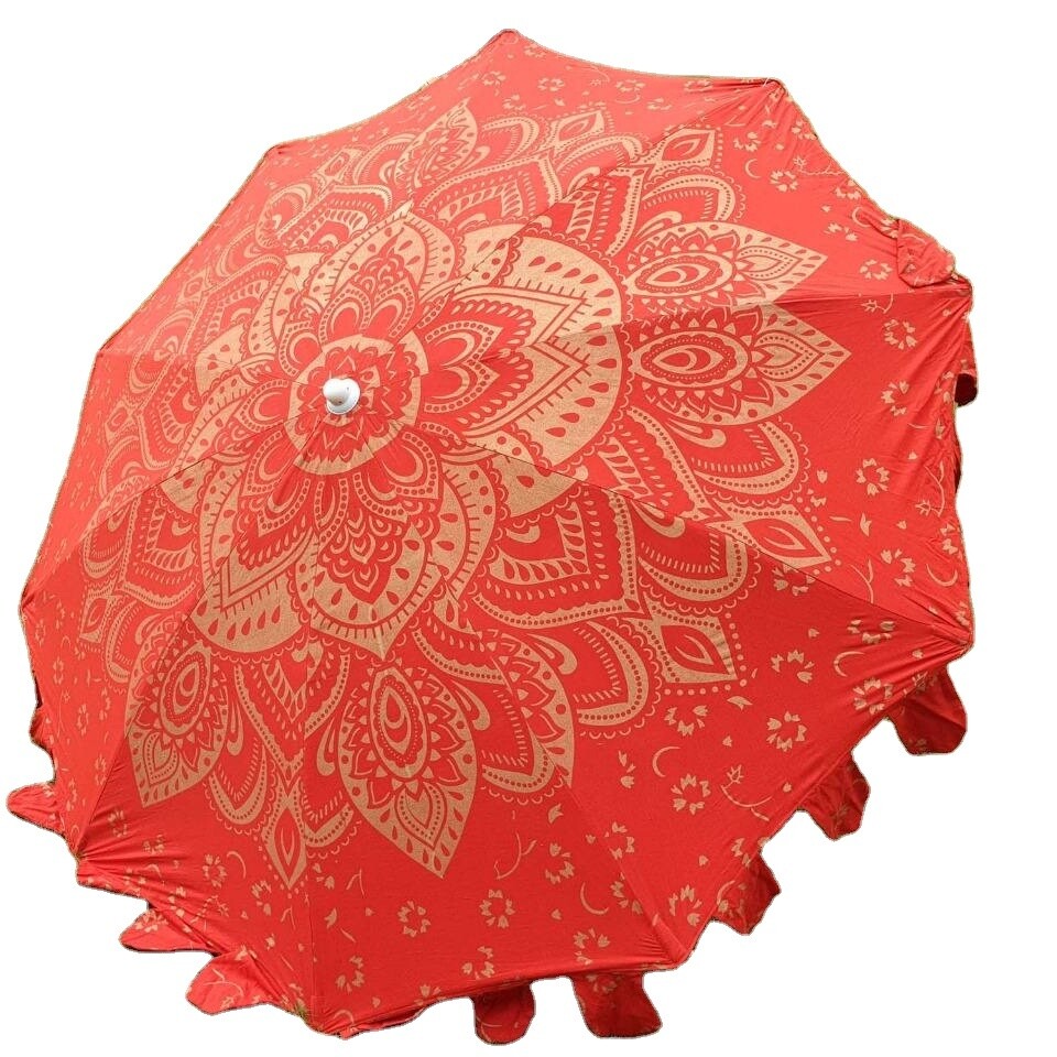 Mandala Umbrella Indian Umbrella Beach Parasols Garden Umbrella Wedding Umbrella