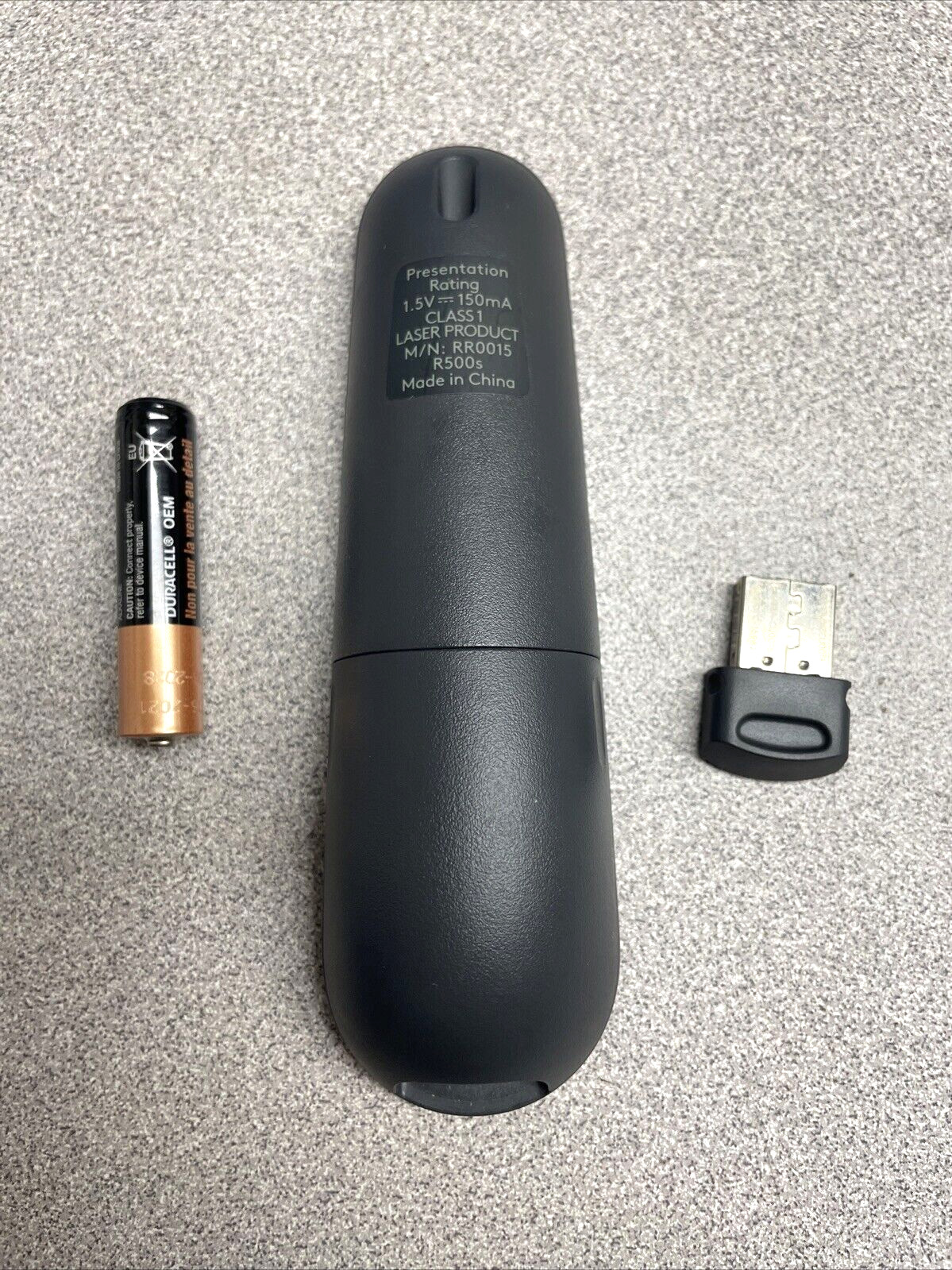 USED Logitech RR0015s Laser Presentation Remote /ORIGINAL
