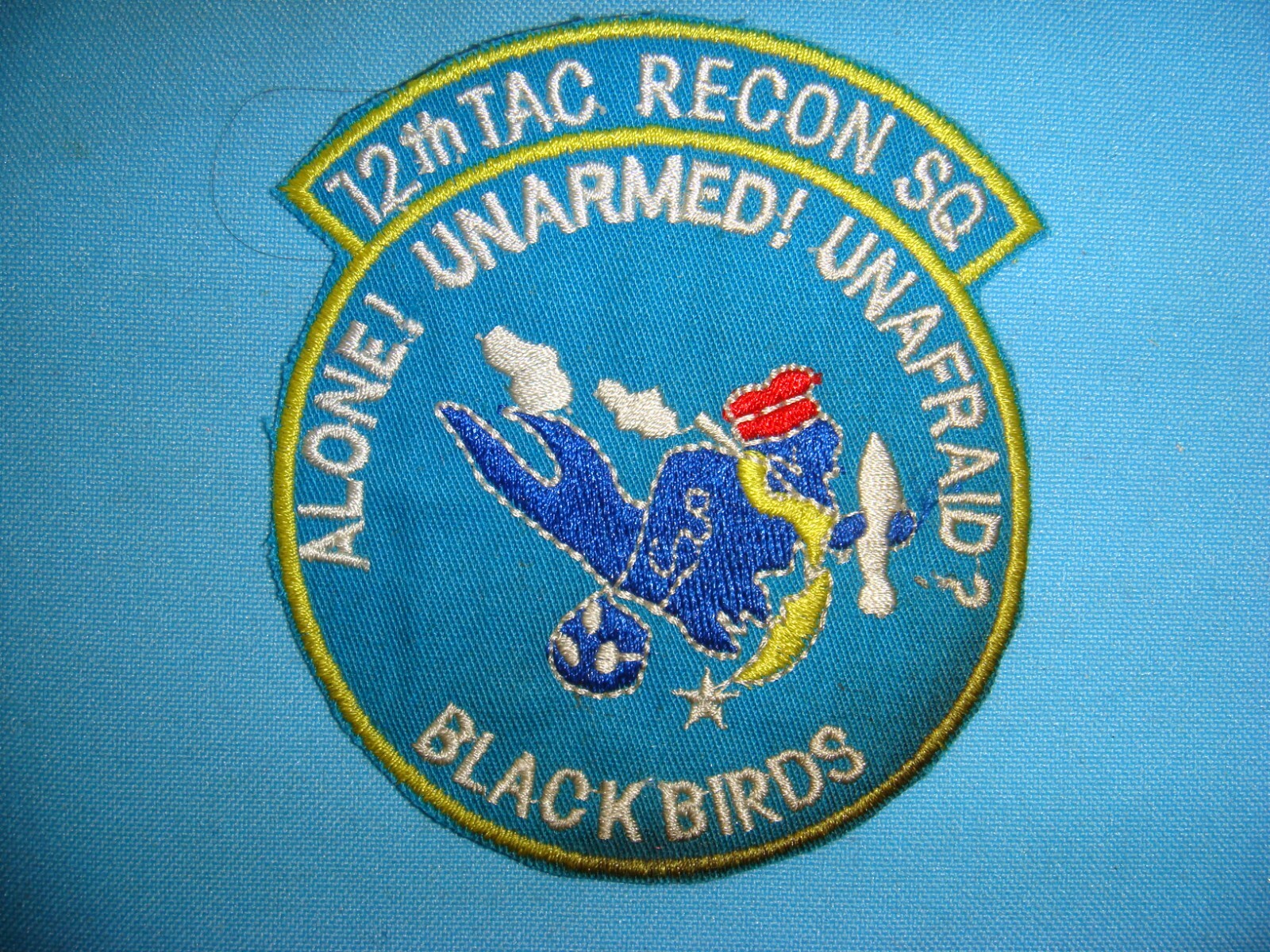 VIETNAM WAR PATCH, US 12th TACTICAL RECONNAISSANCE SQUADRON