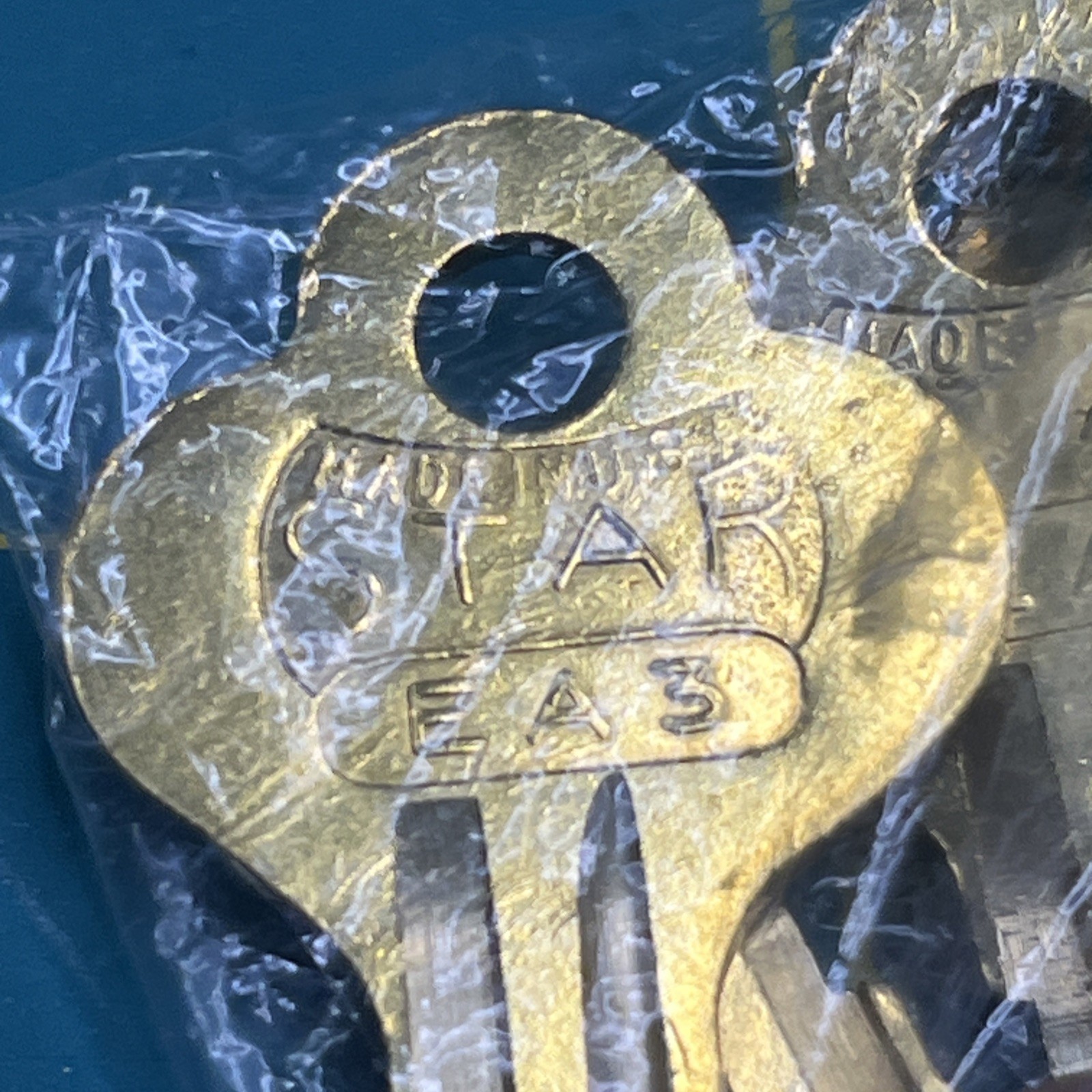Star EA3 Key Blanks Set of 6 Locksmith