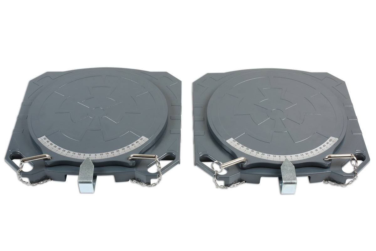 Gunson Steering Turntables - Aluminium 4000kg (Pair) 77158