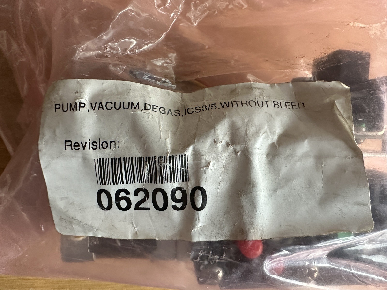 Thermo Scientific 062090 / SYSTEC 9000-1472, ICS 3/5000 Vacuum Degas Pump