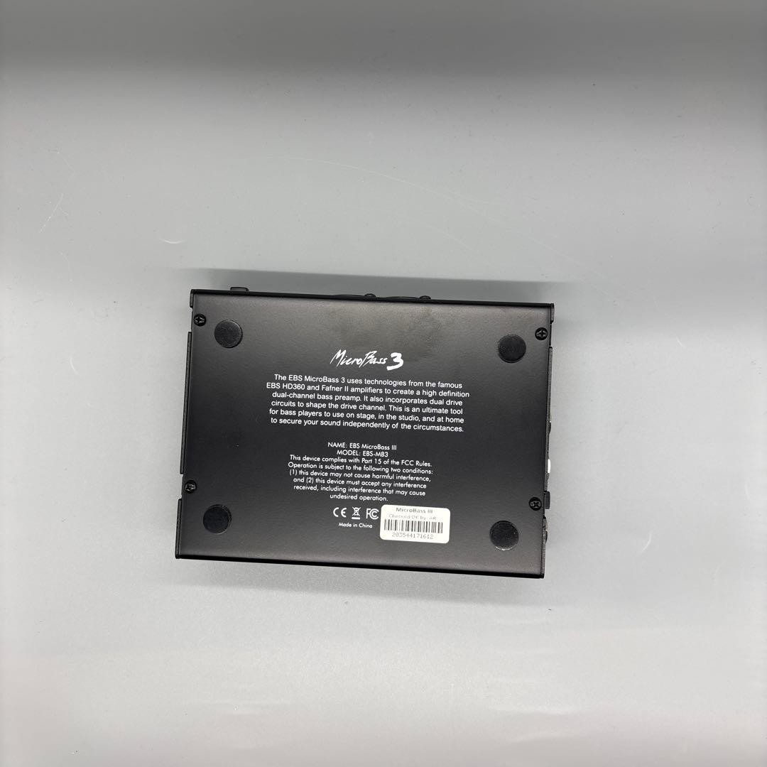 EBS MicroBass 3 Dual Pre