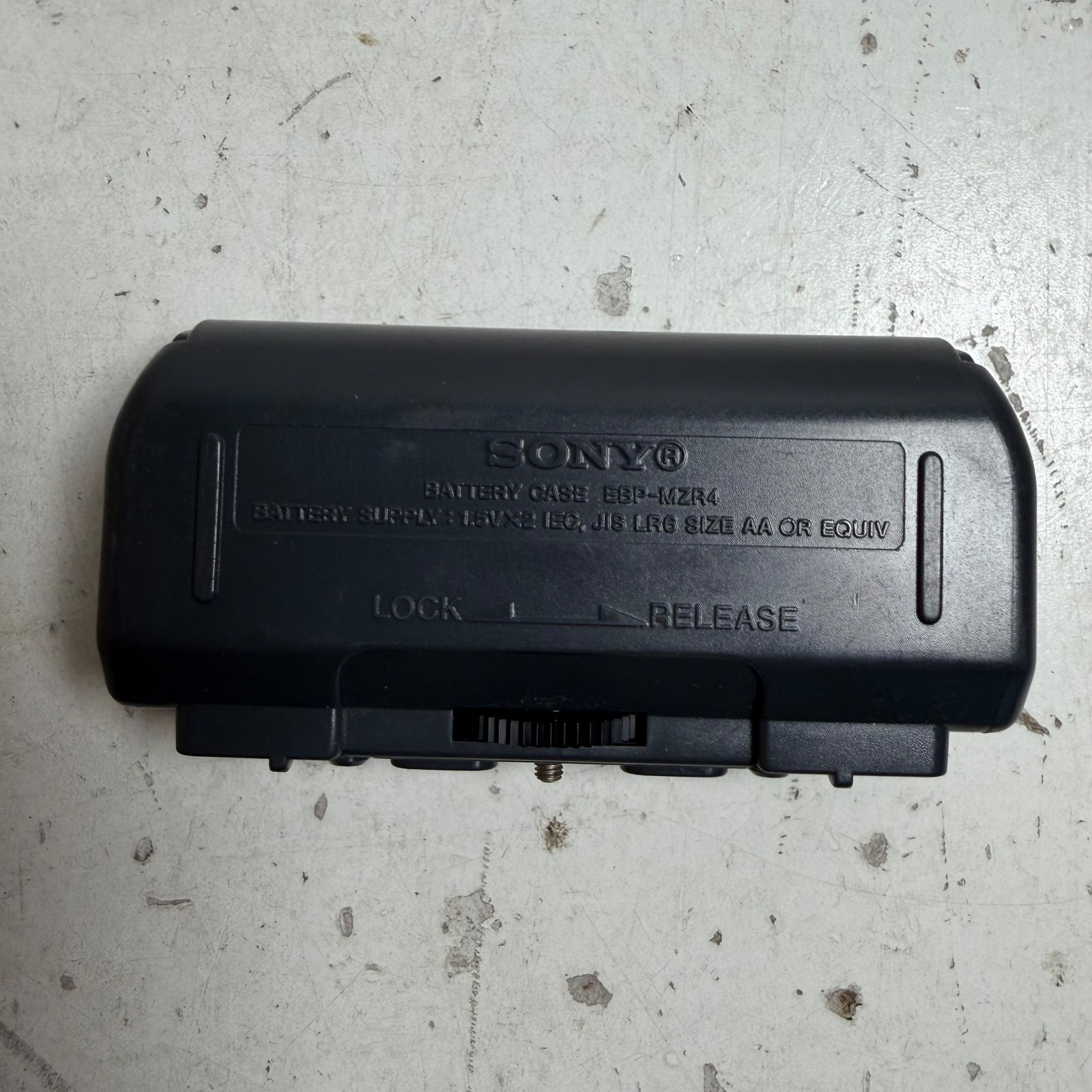Sony EBP-MZR4 Black Portable External Battery Adapter For MiniDisc Walkman