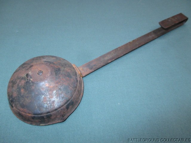 ANTIQUE 1800'S MUZZLELOADING RIFLE BULLET LEAD DIPPER