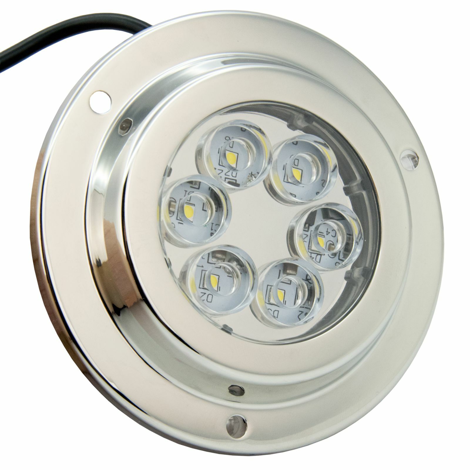 Boat Marine LED Underwater Light High Intensity Light Stainless Steel 590LM IP68