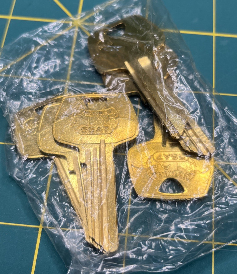 Star 5SA7 Key Blanks    Set of 6   Locksmith USA