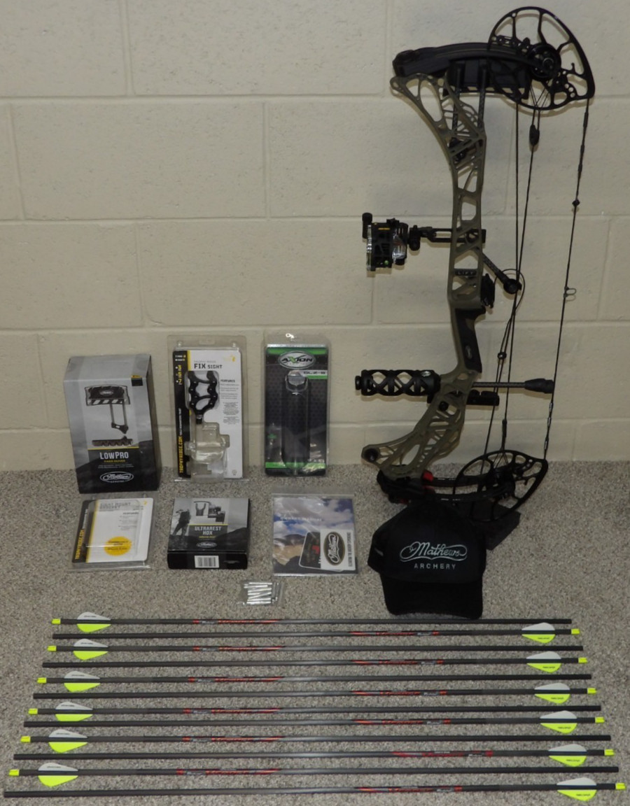 Gorgeous, Custom Loaded Right Hand Mathews Lift RS Bow Package - Ambush/Black