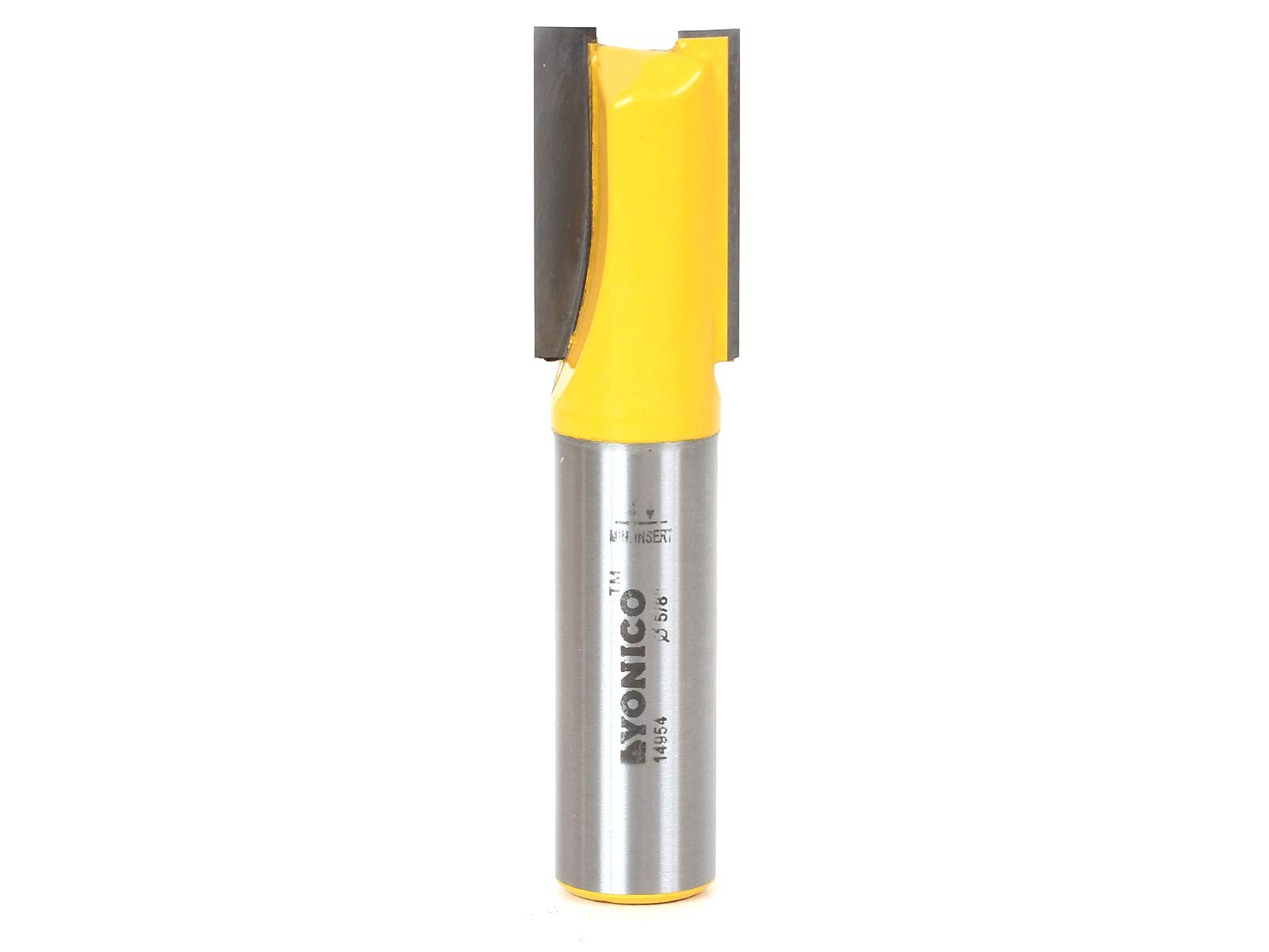 YONICO Straight Router Bits 5/8-Inch Diameter X 1-Inch 5/8 inch x 1