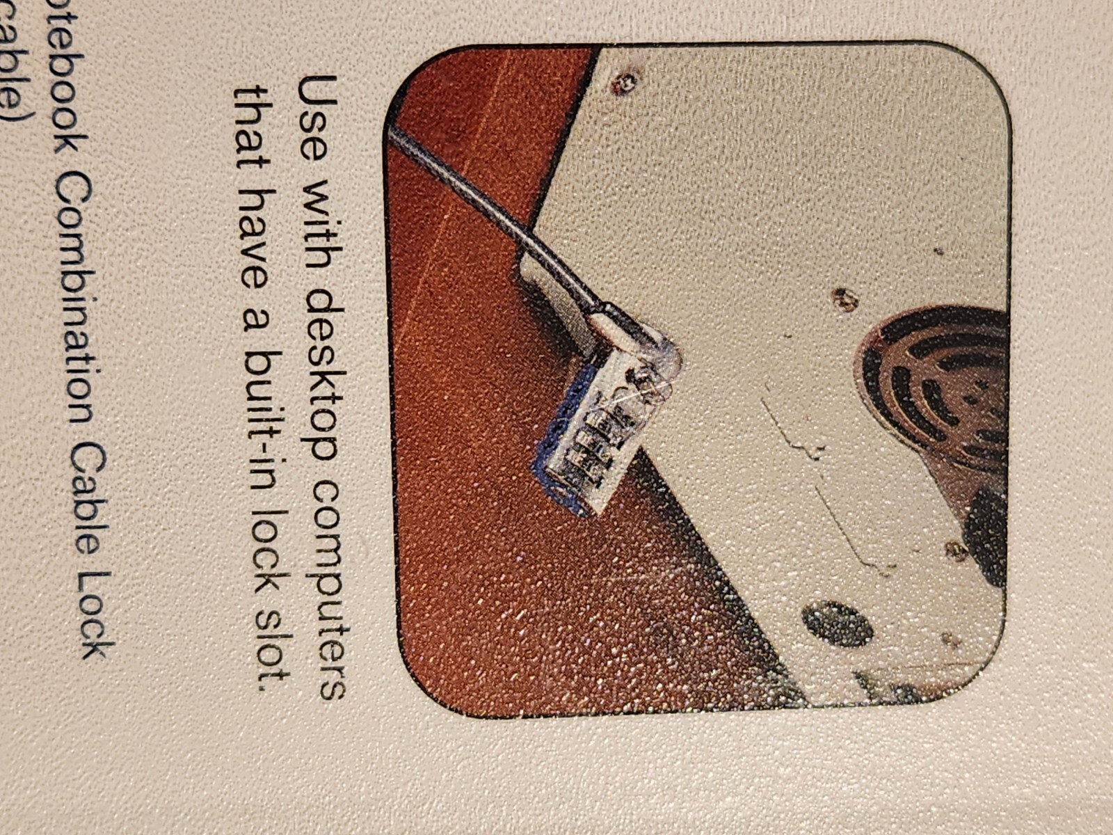 Targus DEFCON CL Laptop Cable Lock Notebook Combination 6.5 Foot Cable
