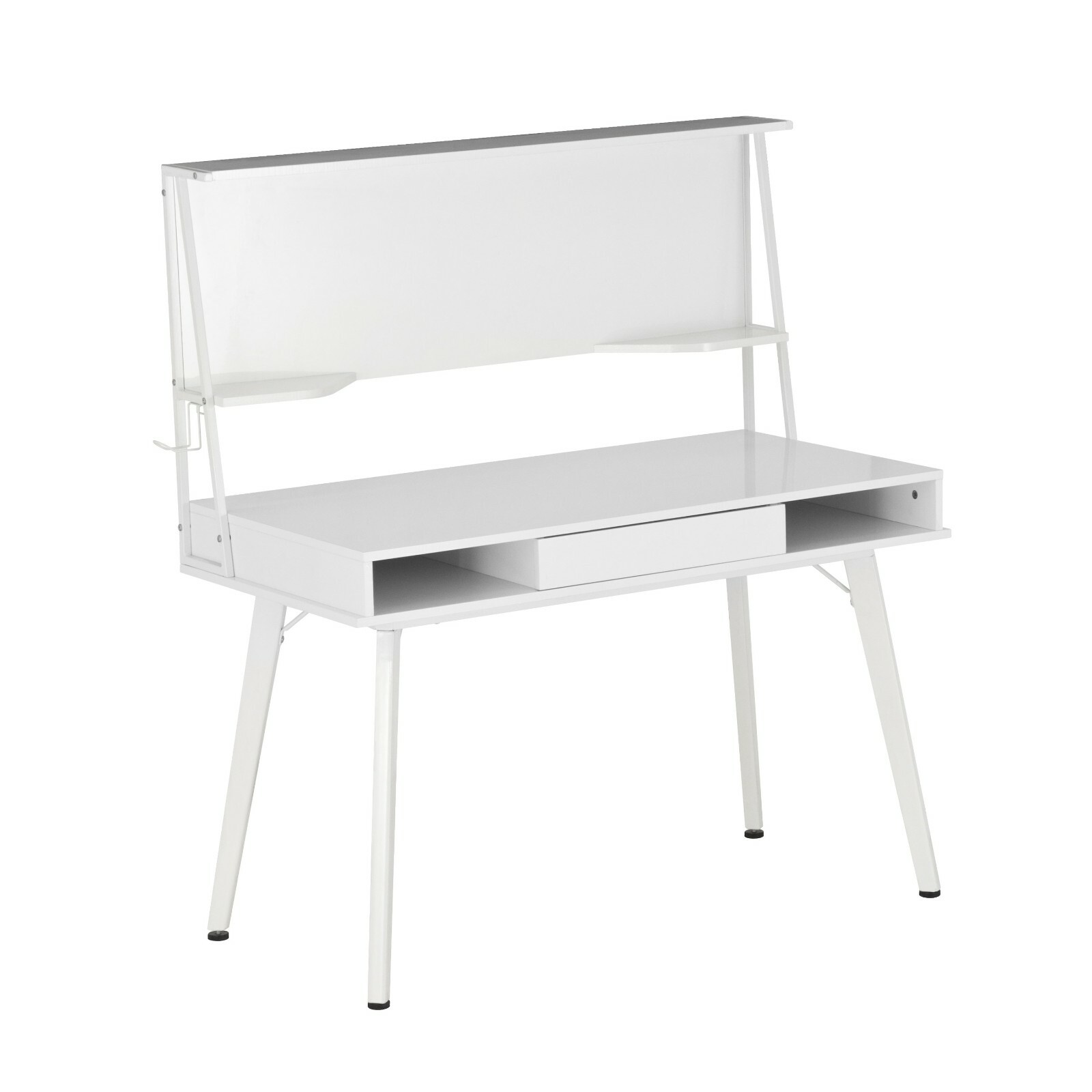 Techni Mobili Study Desk Computer Workstation w/ Multiple Storages & Whiteboard
