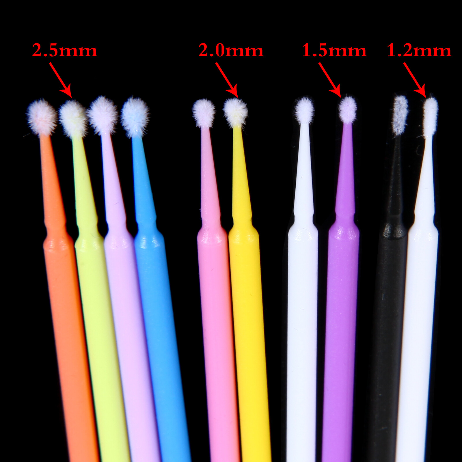 Dental Micro Applicator Brush Microbrush Tips Regular/Fine/Ultrafine OR