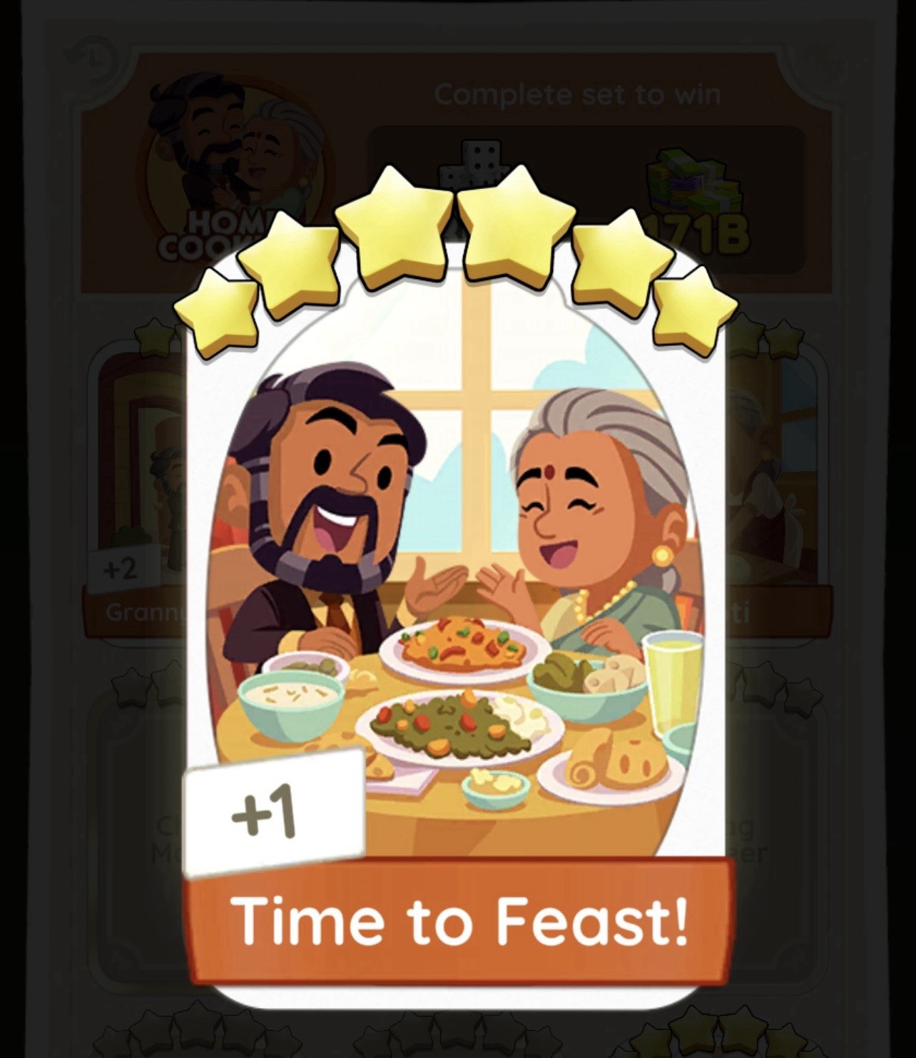 TIME TO FEAST- SET 17- MONOPOLY 6 -🌟STICKERS- INSTANT DELIVERY- FAST RESPOND⚡️
