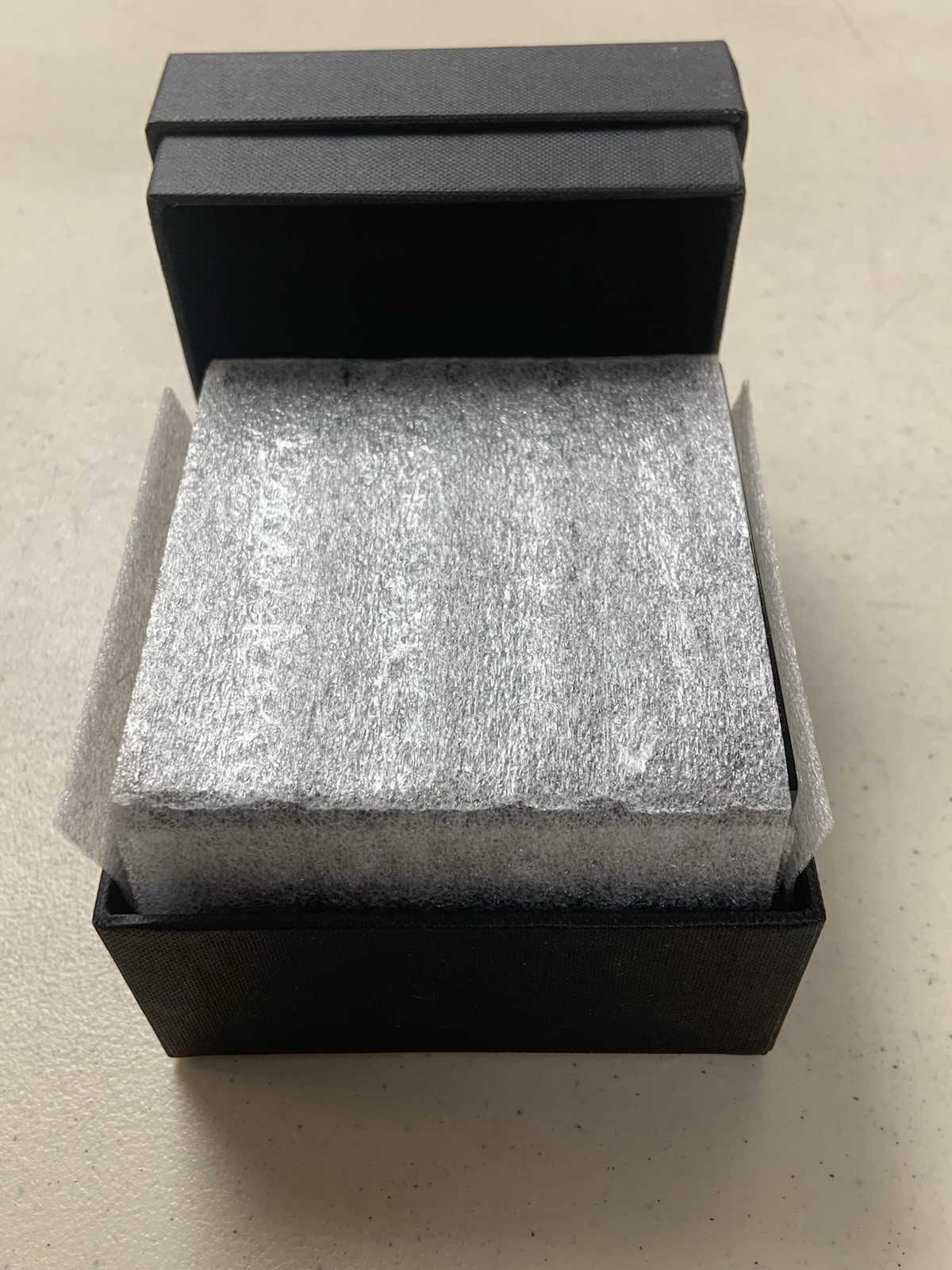 Versace Black/White Single Watch Presentation Box, Holds 1-3