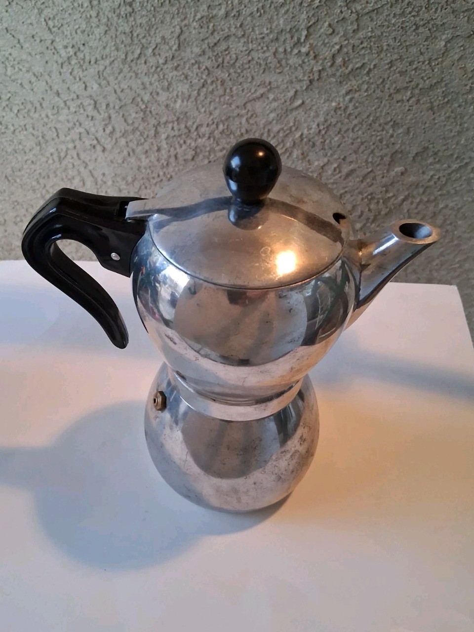 Vtg La Signora Caffettiera Stovetop Espresso Coffee Pot  ~ ITALY 1950’s