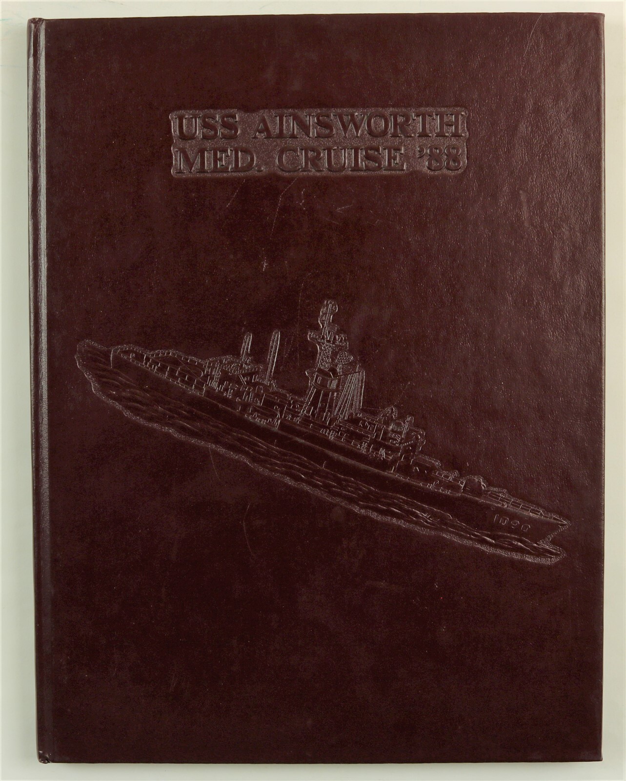 USS Ainsworth (FF-1090) 1987 1988 Mediterranean Deployment Cruise Book