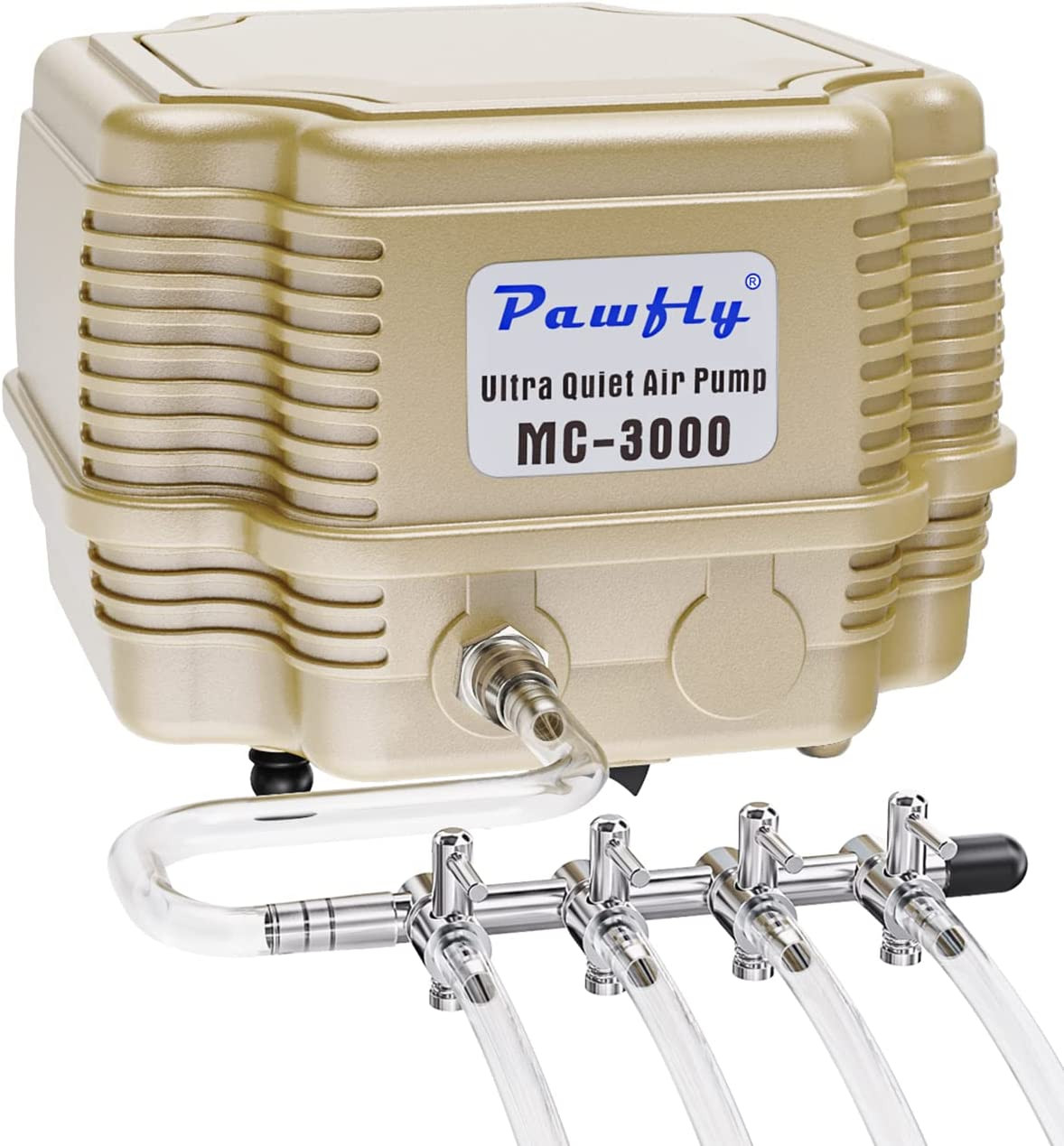 Commercial Aquarium Air Pump Oxygen Aerator Kit For Pond Water Garden Reservoirs