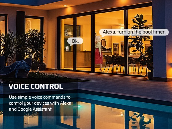 DEWENWILS Pool Pump Timer, Outdoor Smart WiFi Box On/Off Automatically