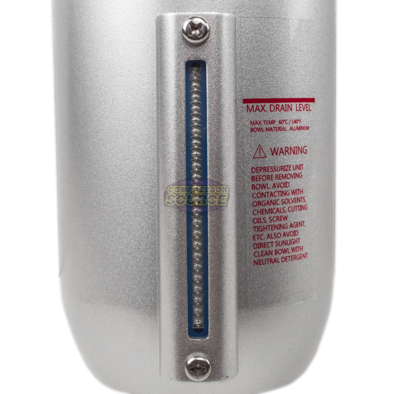 1" Inline Air Compressor In Line Water Moisture Filter Trap Separator