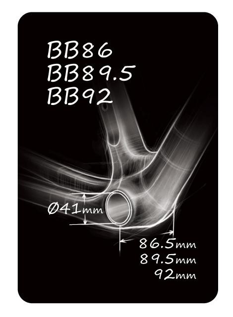 TOKEN BB86 BB89.5 BB92 Thread Together Bottom Bracket for SRAM DUB Black