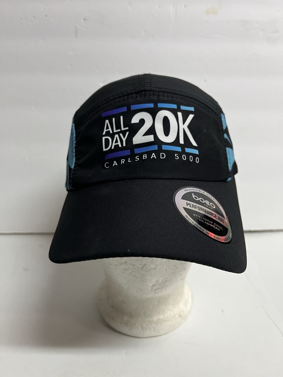 BOCO Gear Performance Running Hat Cap One Size Moisture-Wicking Adjustable